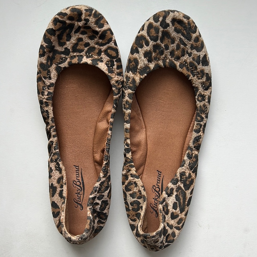 Lucky Brand Cheetah Flats